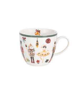 Kubek 460 ml w "koszyczku" CHRISTMAS NUTCRACKER