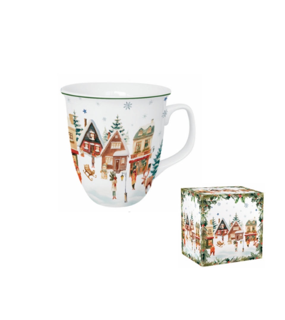 Kubek 650 ml CHRISTMAS VILLAGE