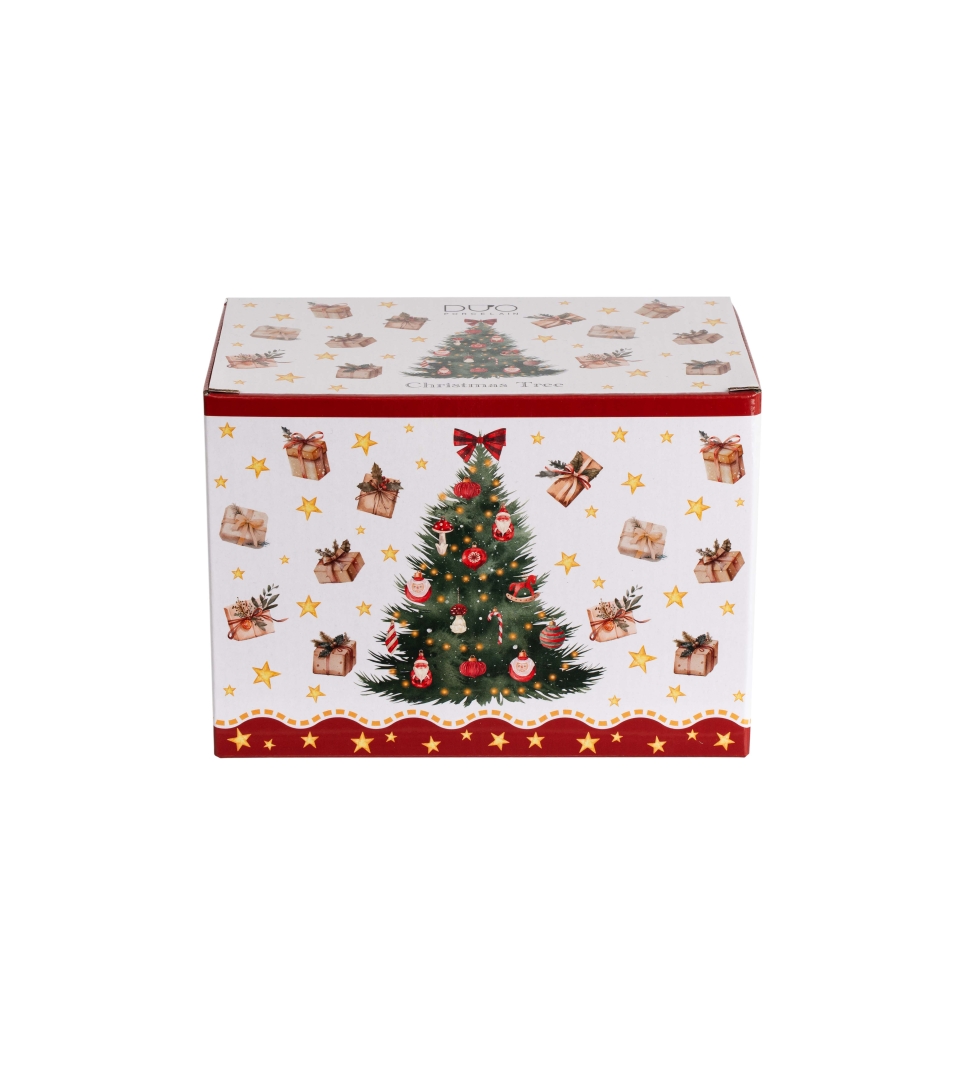 Kubek 460 ml z metalowym zaparzaczem CHRISTMAS TREE 3