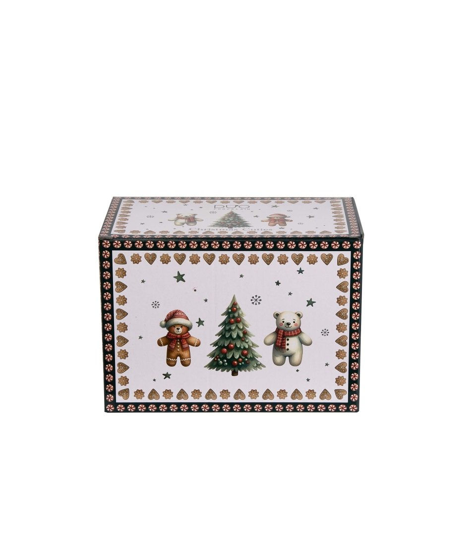 Kubek 460 ml z metalowym zaparzaczem CHRISTMAS CUTIES