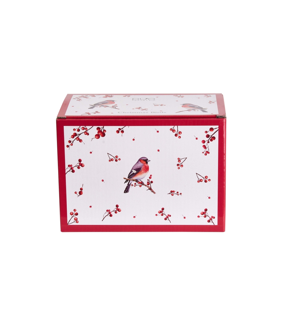 Kubek 460 ml z metalowym zaparzaczem CHRISTMAS BIRDS 3