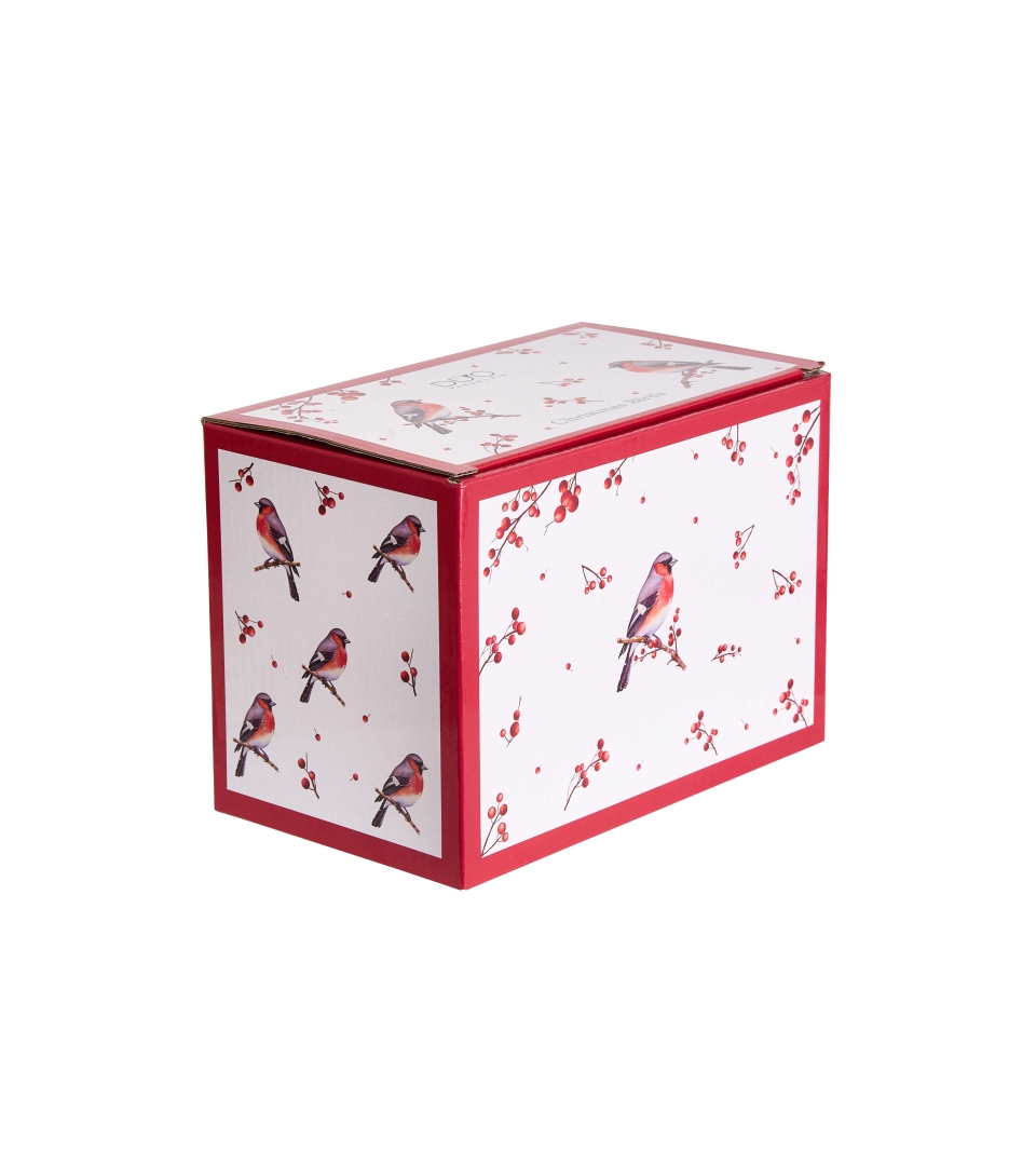 Kubek 460 ml z metalowym zaparzaczem CHRISTMAS BIRDS 3