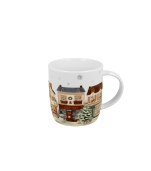 Kubek 400 ml w opakowaniu choinka CHRISTMAS CITY 2
