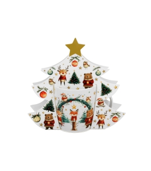 Kubek 400 ml w opakowaniu choinka CHRISTMAS CUTIES 2