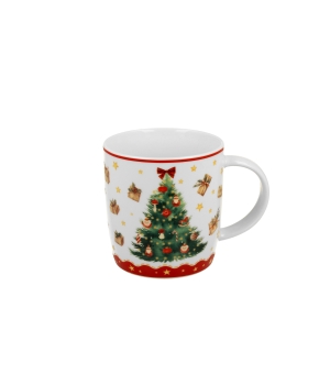 Kubek 400 ml w opakowaniu choinka CHRISTMAS TREE 3