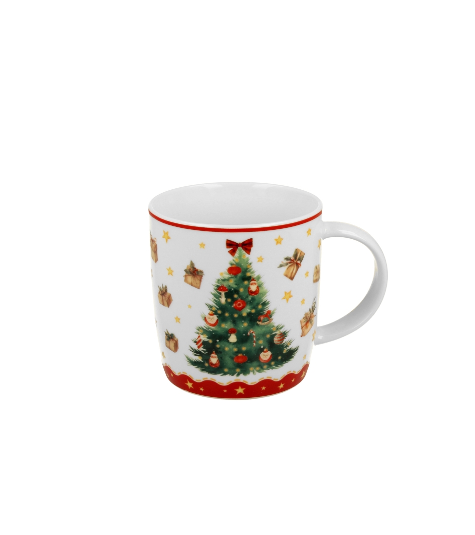 Kubek 400 ml w opakowaniu choinka CHRISTMAS TREE 3