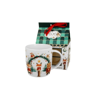 Kubek 400 ml w opakowaniu domek CHRISTMAS CUTIES 2