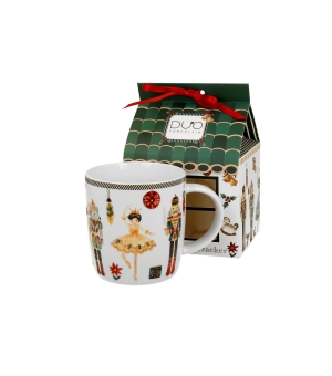 Kubek 400 ml w opakowaniu domek CHRISTMAS NUTCRACKER