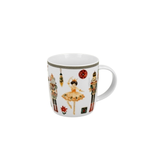 Kubek 400 ml w opakowaniu domek CHRISTMAS NUTCRACKER