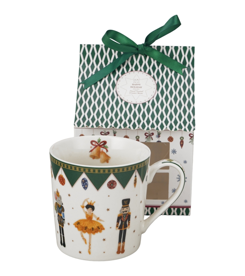 Kubek w opakowaniu domek NUTCRACKER