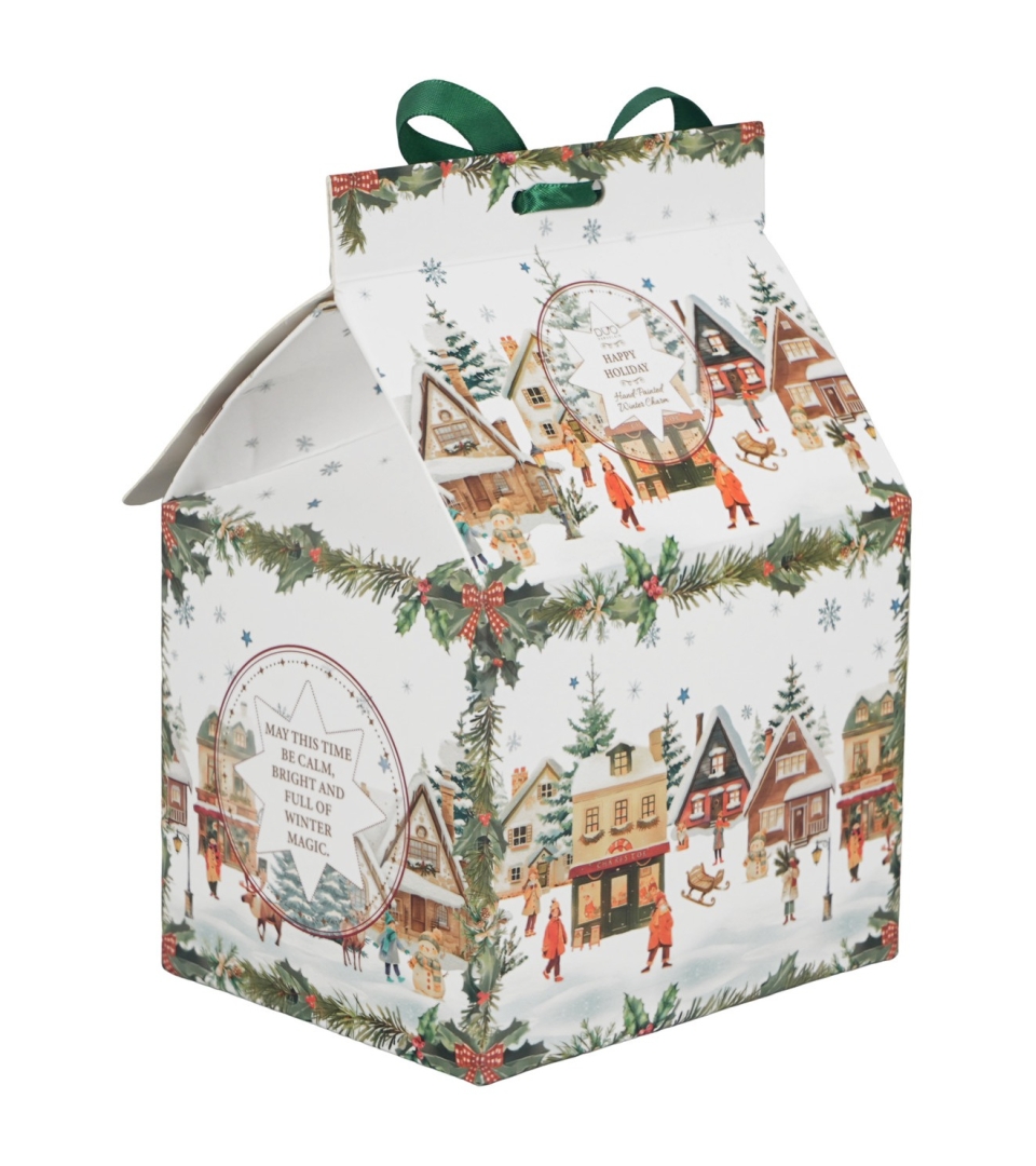 Kubek w opakowaniu domek CHRISTMAS VILLAGE