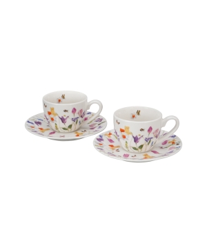 2 filiżanki espresso ze spodkami MAY
