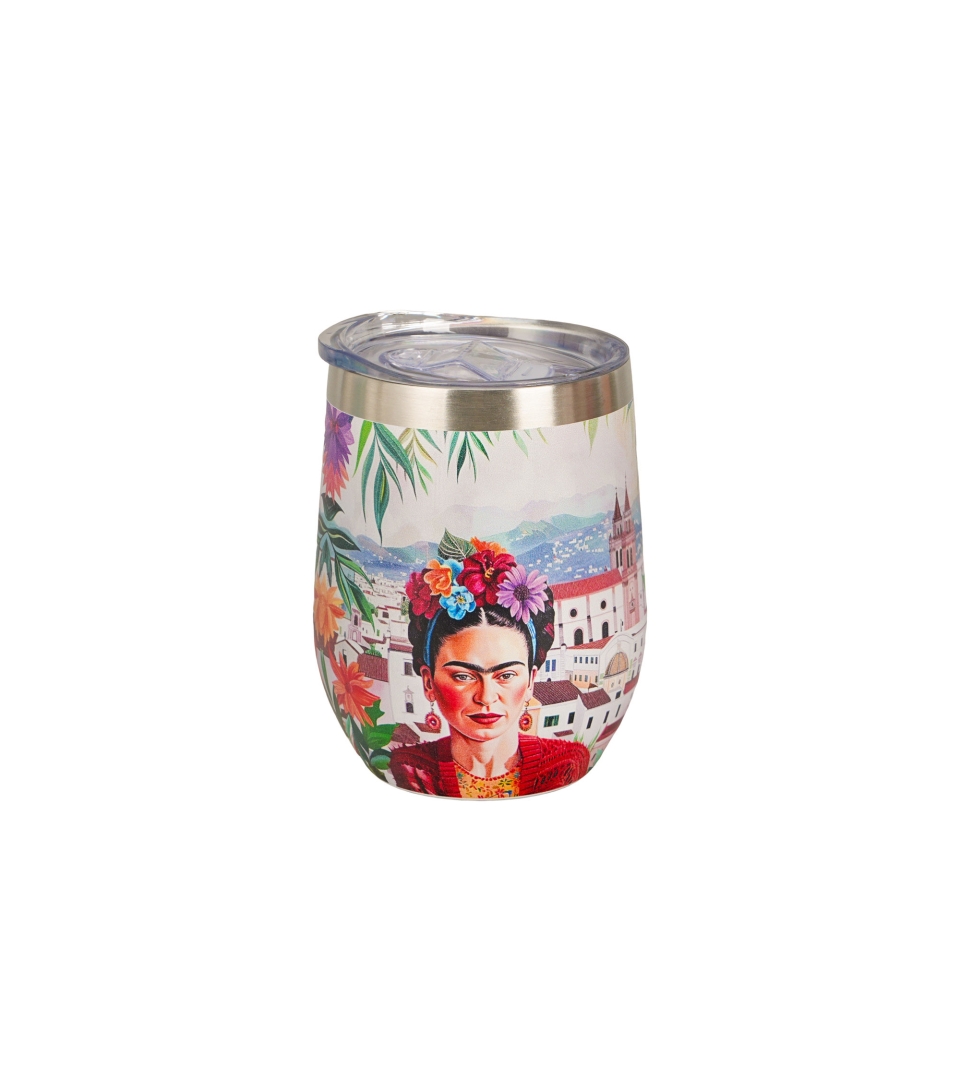 Kubek termiczny MEXICAN ART RED