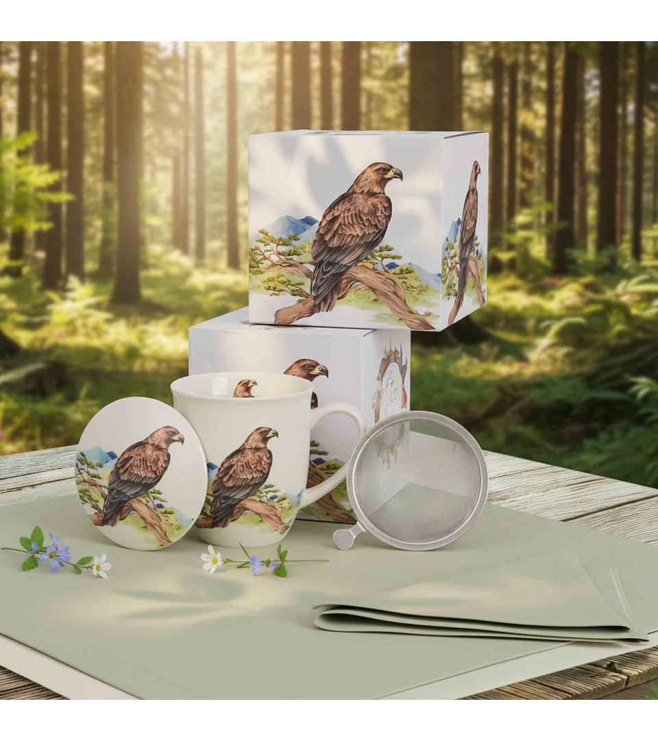 Kubek 650 ml Ptasi Świat ORZEŁ PRZEDNI