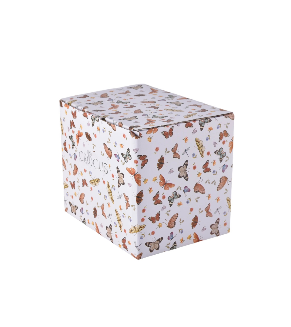 Porcelanowy dzbanek na podgrzewaczu BUTTERFLIES