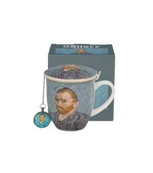 Kubek z zaparzaczem z zawieszką PORTRET Van Gogha