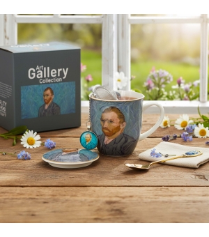 Kubek z zaparzaczem z zawieszką PORTRET Van Gogha