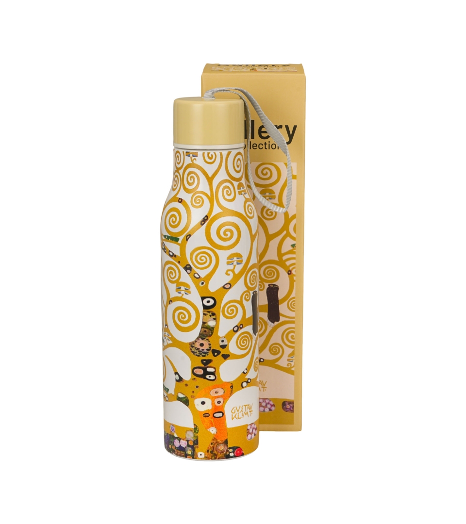 Butelka termiczna TREE OF LIFE ECRU inspired by Klimt