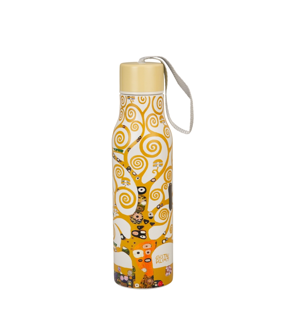 Butelka termiczna TREE OF LIFE ECRU inspired by Klimt