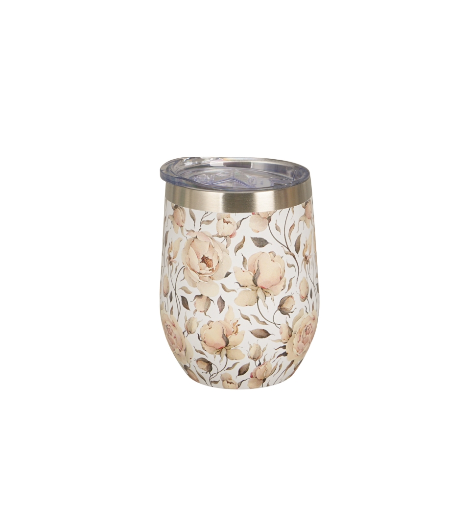 Kubek termiczny ENGLISH ROSES WHITE