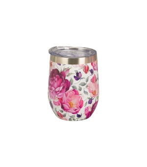 Kubek termiczny SPRING ROSES WHITE