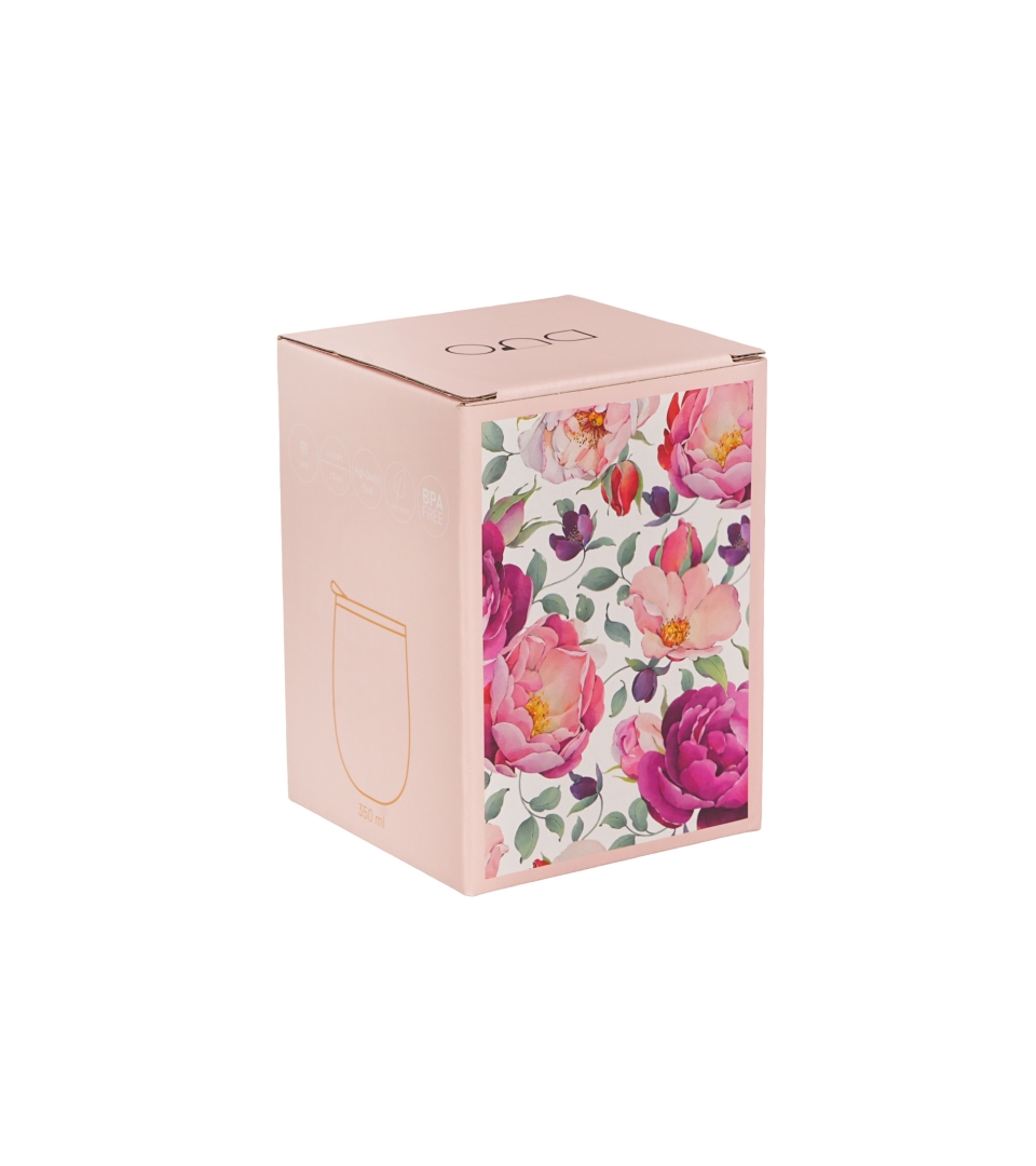 Kubek termiczny SPRING ROSES WHITE