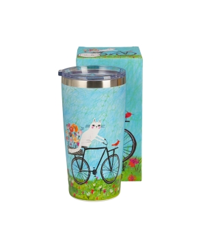 Kubek termiczny prosty Koci Świat ROWER