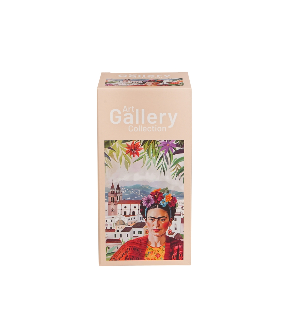 Kubek termiczny prosty MEXICAN ART RED