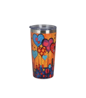 Kubek termiczny prosty MODERN HEARTS