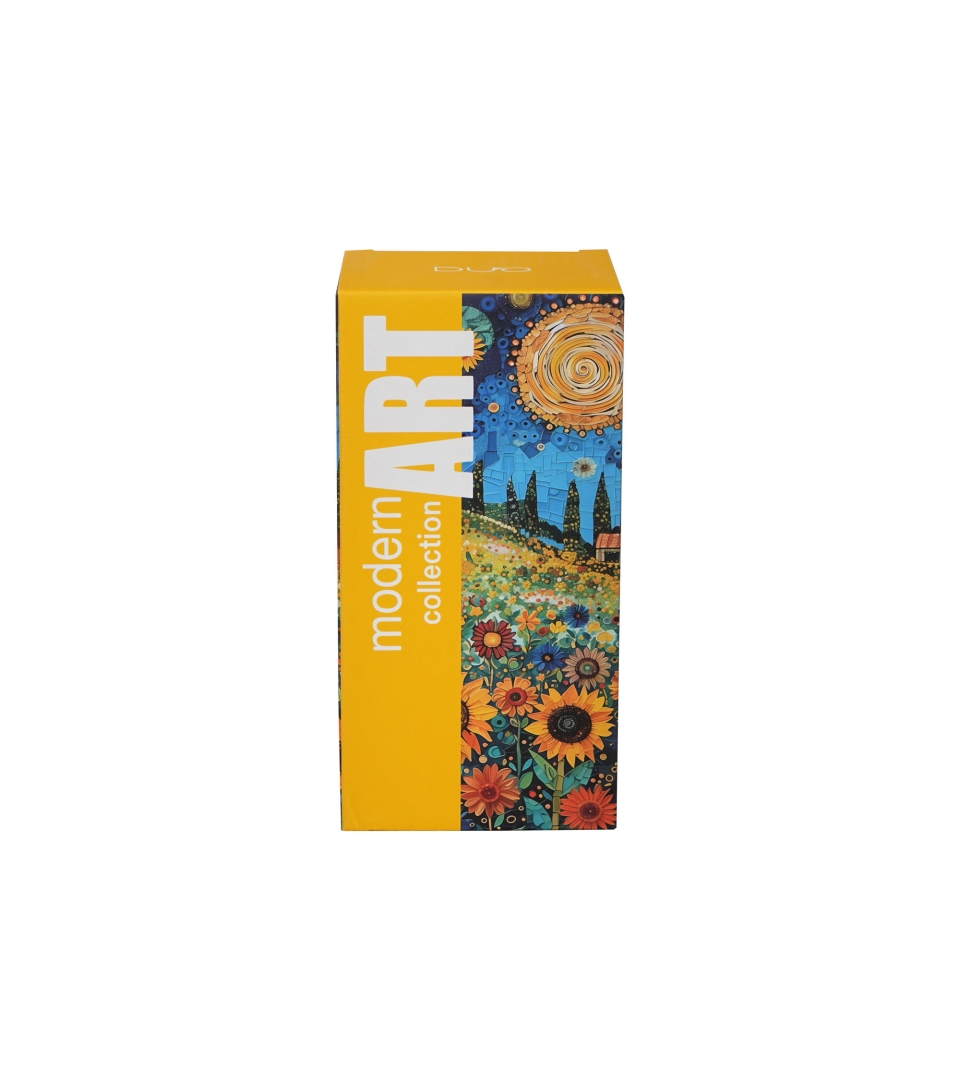 Kubek termiczny prosty MODERN SUNFLOWERS FIELD