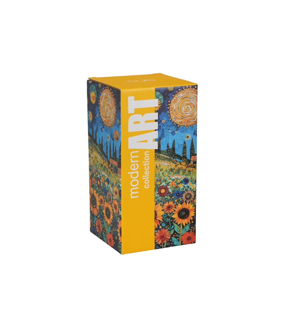 Kubek termiczny prosty MODERN SUNFLOWERS FIELD