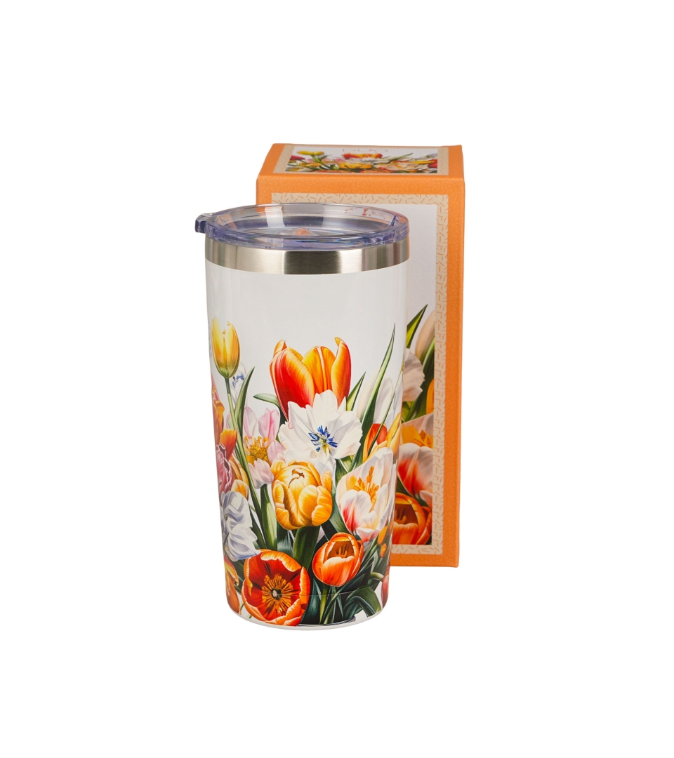 Kubek termiczny prosty TULIPANY