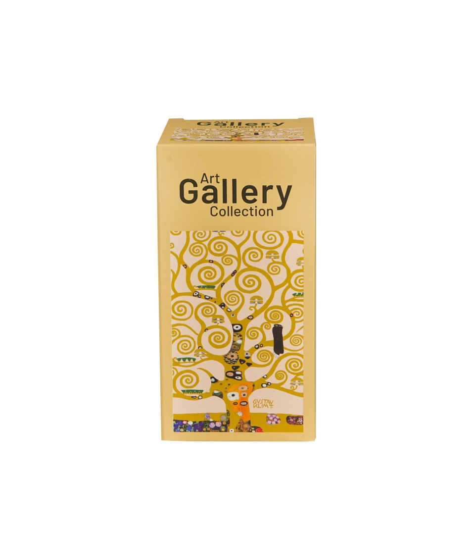 Kubek termiczny prosty TREE OF LIFE ECRU inspired by Klimt