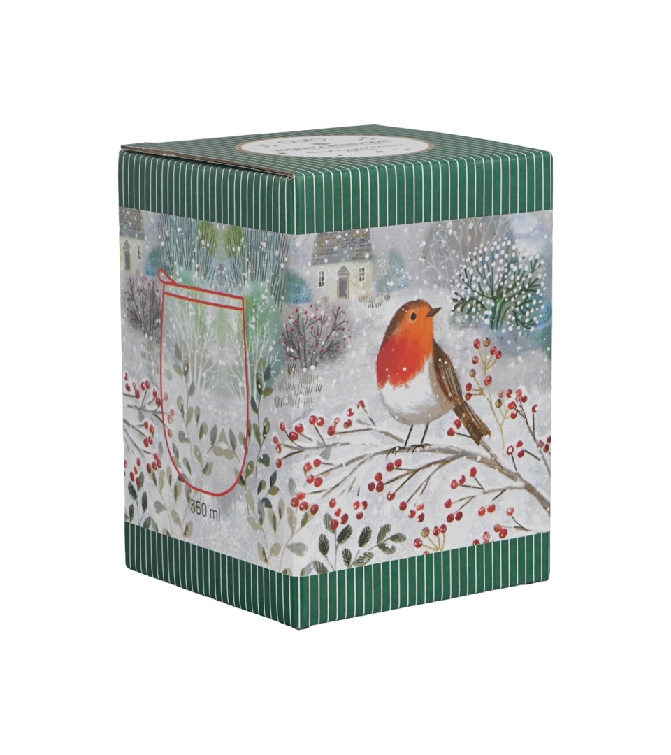 Kubek termiczny ROBIN IN SNOW