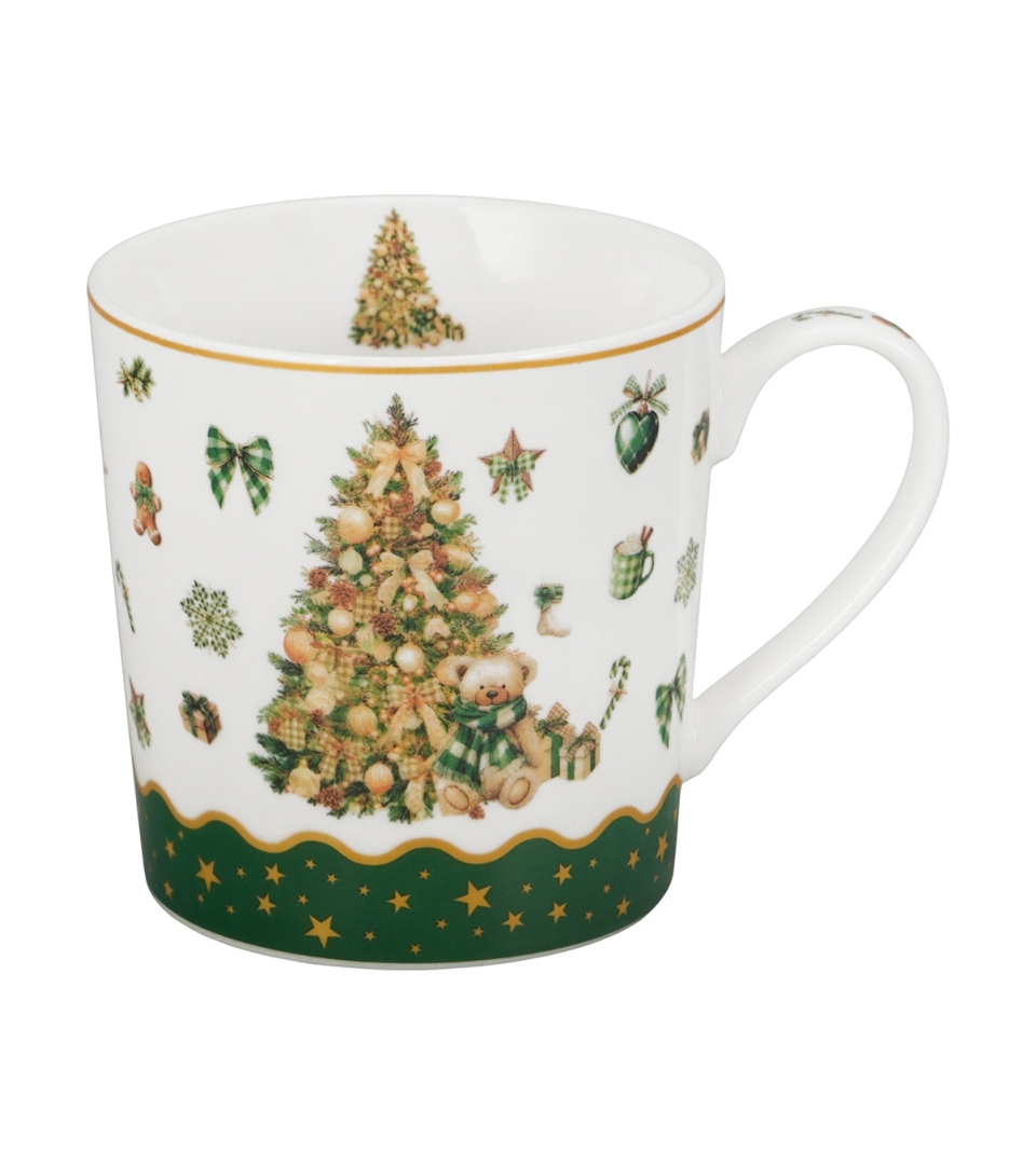 Kubek 400 ml w opakowaniu choinka TREE SPARKLE