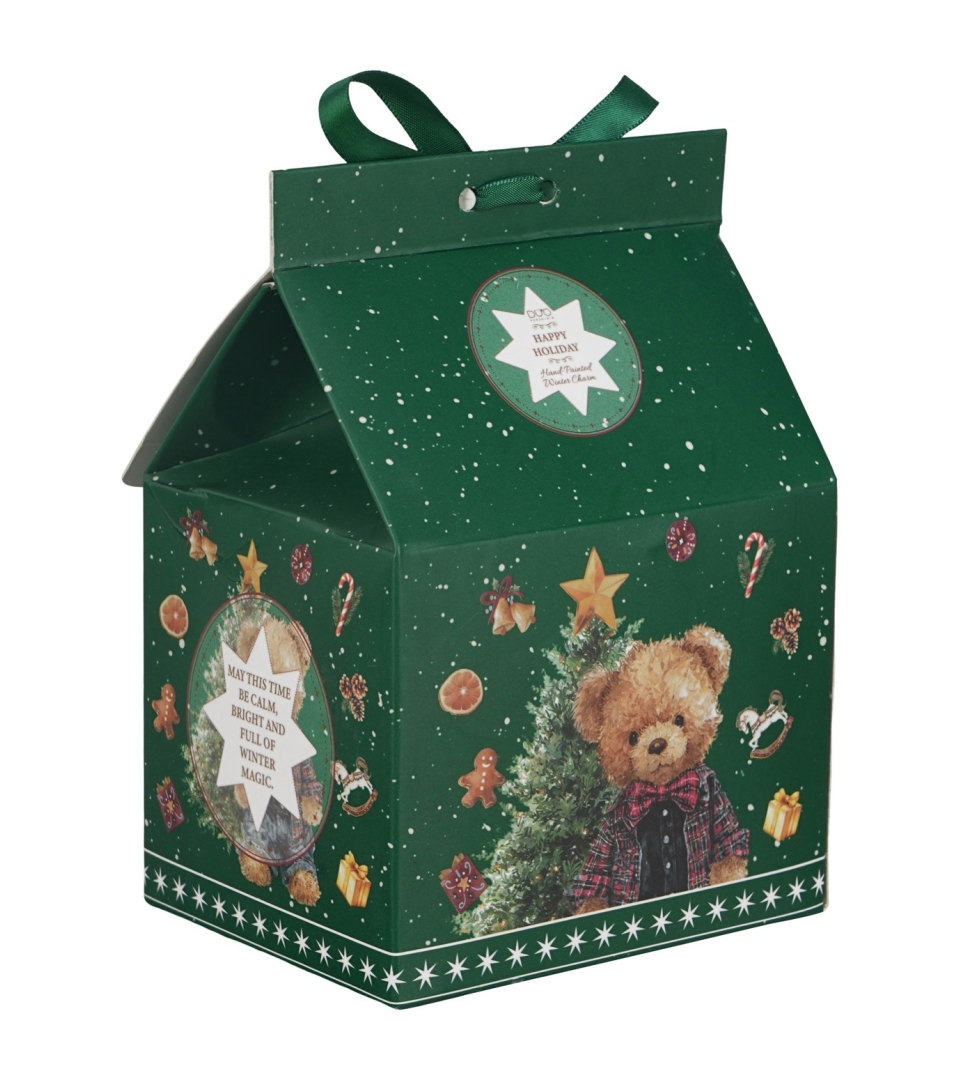 Kubek w opakowaniu domek TEDDY NOEL