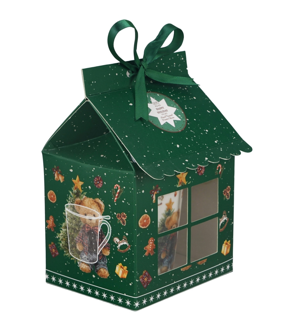 Kubek z zaparzaczem w opakowaniu domek TEDDY NOEL