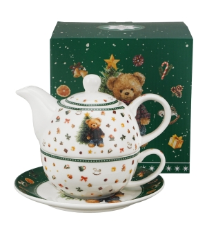 Filiżanka z dzbankiem i spodkiem TEDDY NOEL