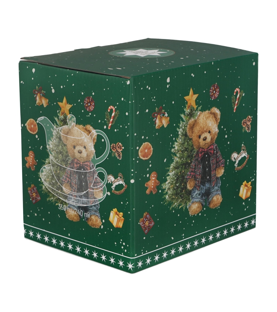 Filiżanka z dzbankiem i spodkiem TEDDY NOEL