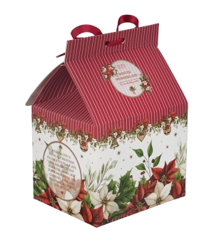 Kubek w opakowaniu domek CHRISTMAS FLOWER