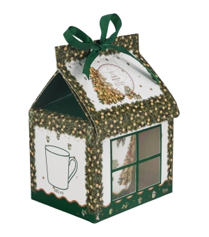 Kubek w opakowaniu domek TREE SPARKLE