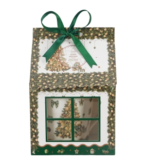 Kubek z zaparzaczem w opakowaniu domek TREE SPARKLE
