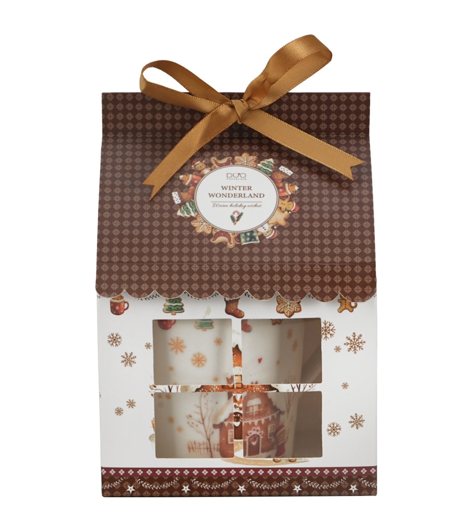 Kubek w opakowaniu domek GINGERBREAD HOUSE